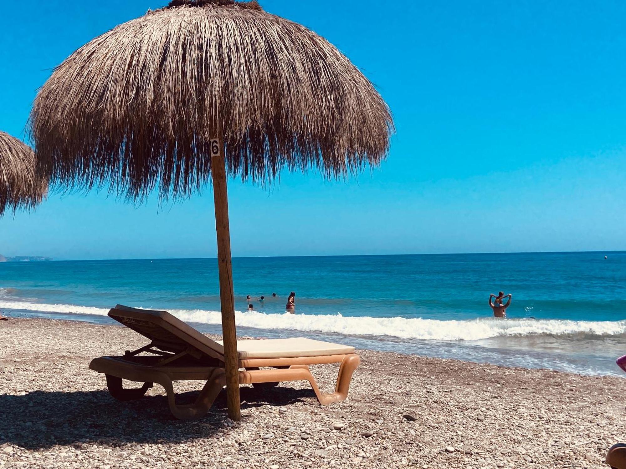 Апартаменты Escapada Familiar En Torrox Costa A 100M De La Playa, Vistas Al Mar Y Parking Gratis Экстерьер фото